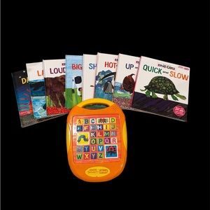 Smart Pad Alphabet Learning Toy with Books - Opposites